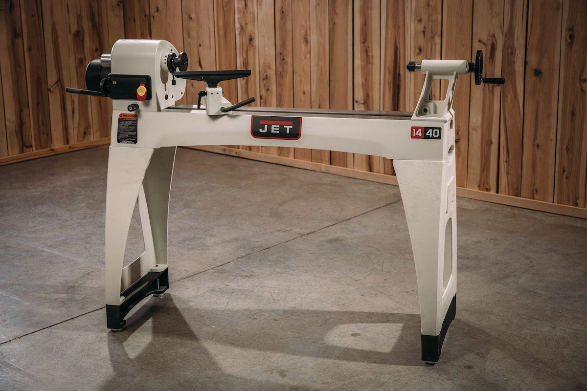 JET JWL-1440VSK, 14" x 40" Woodworking Lathe, Variable Speed, 1Ph 115/230V