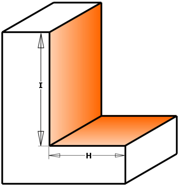 CMT 835.317.11 Rabbeting Bit 1/4-Inch Shank 3/8-Inch Cutting Depth