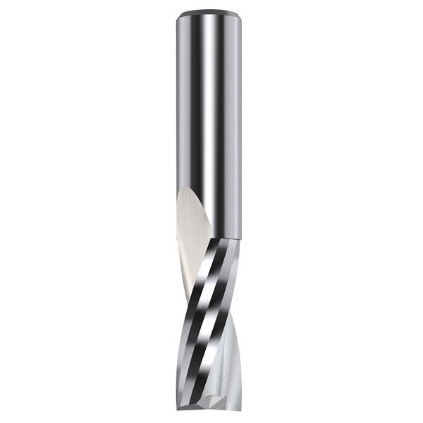 CMT 191.001.11 Solid Carbide Upcut Spiral Bit 1/8"x1/2"x2" S=1/4" RH