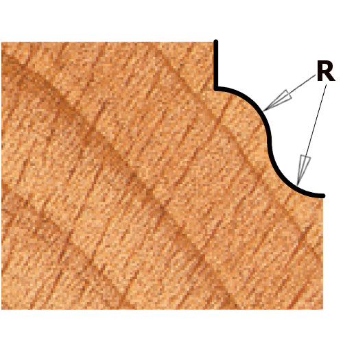 CMT 84002 Contractor Roman Ogee Bit 1-1/2-inch Diameter 1/4-inch Radius 1/4-inch Shank