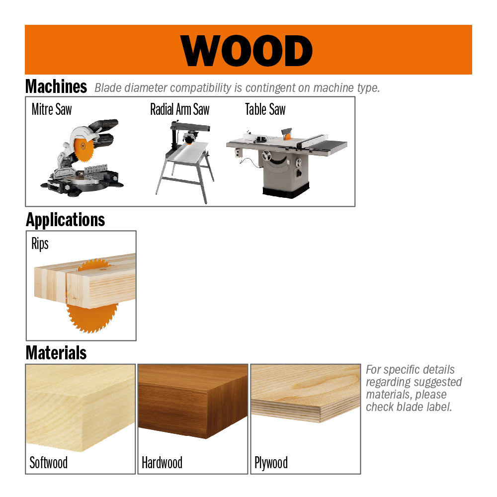 CMT 293.024.12M Ripping Saw Blade 300 x 3.2/2.2 x 30 Z24 10ATB