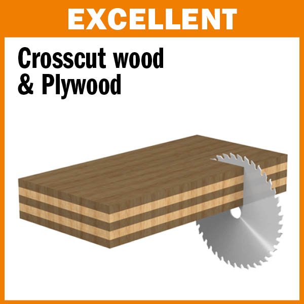 CMT 285.054.14M Industrial Heavy-Duty General Purpose Blade and 300mm 13-25/32-Inch by 54 Teeth 10-Degree ATB with 30mm Bore