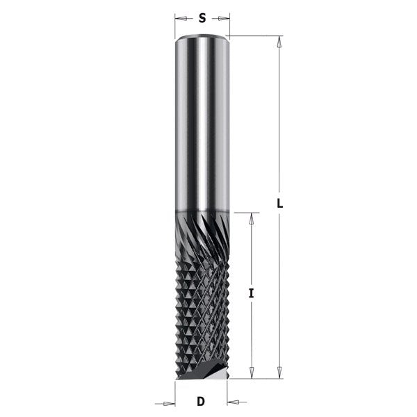 CMT 151.127.38E Fiberglass & Composite D=1/2 inchx1-1/2 inchx3-1/2 inch RH (End Mill)