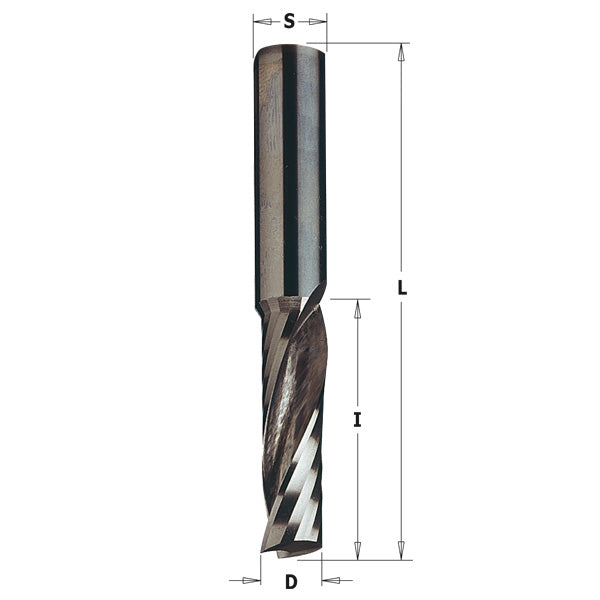 CMT 198.001.11 Solid Carbide Spiral Bit 1/8-Inch Diameter 1/8-Inch Shank