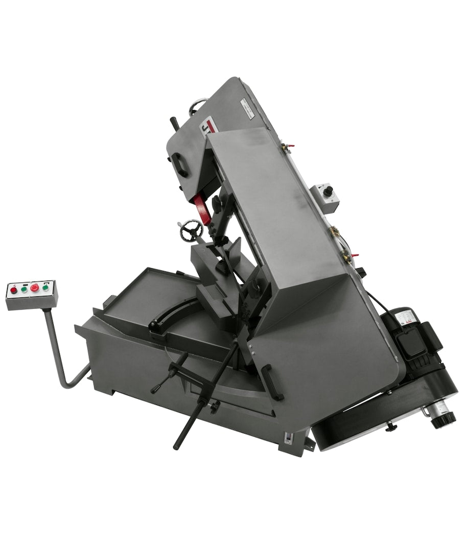 JET J-7040M-4, 10" x 16" Horizontal Mitering Bandsaw - 414484