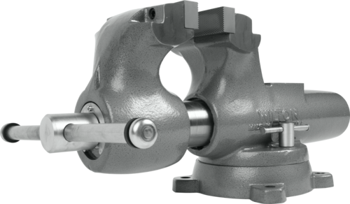 Wilton Machinist 6" Jaw Round Channel Vise with Swivel Base (600S)