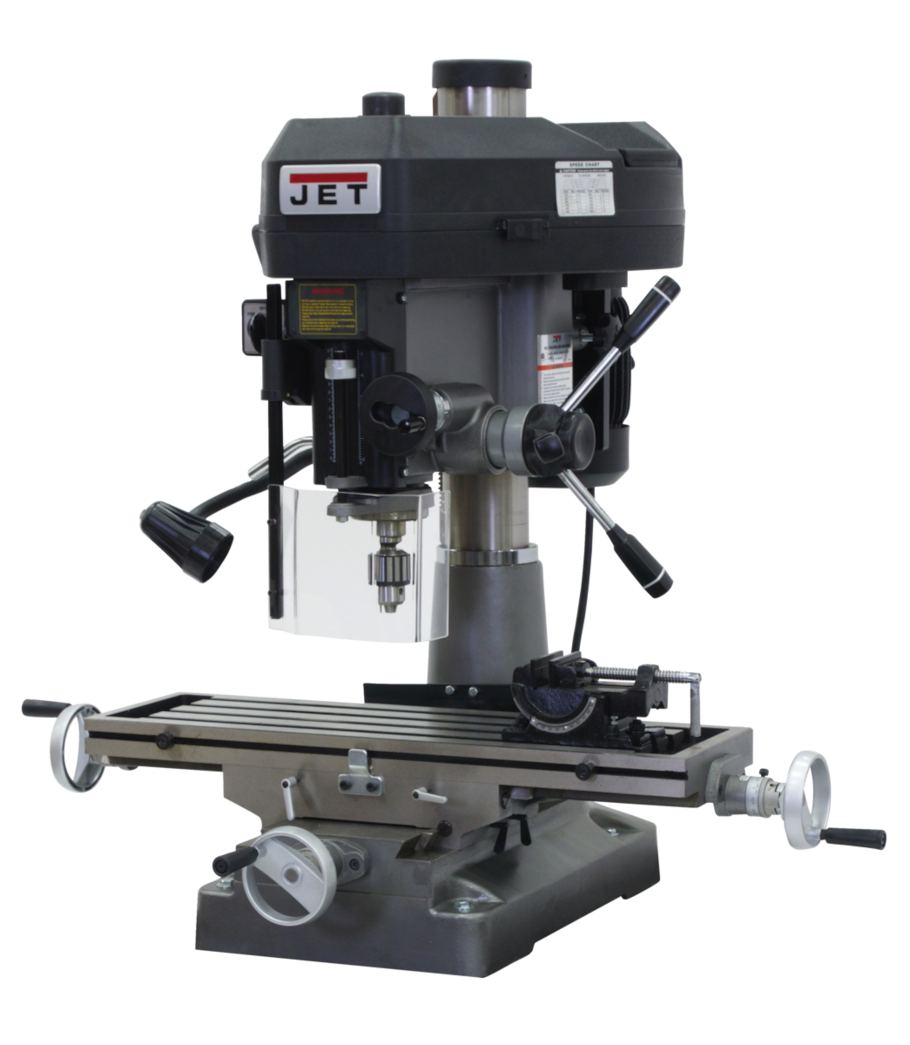 JET JMD-18 Mill/Drill with ACU-RITE 203 DRO
