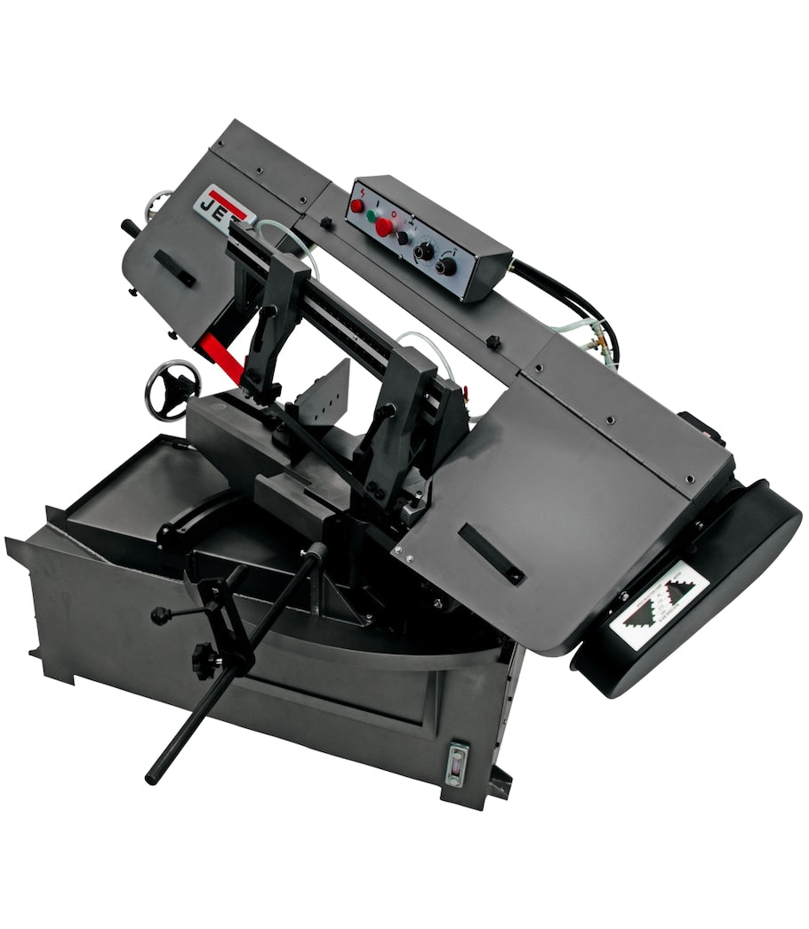 JET MBS-1014W-3, 10" x 14" Horizontal Mitering Bandsaw - 414477
