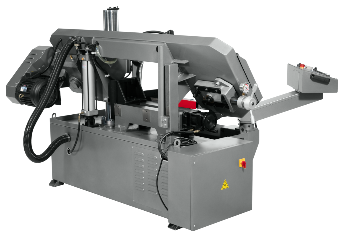 JET HBS1220DC, 12x20" Semi-Automatic Dual Column Bandsaw 3HP, 230/460V, 3Ph
