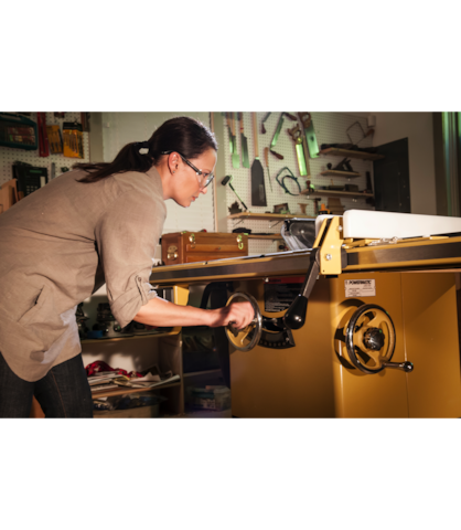 Powermatic PM1000, 1-3/4HP 1PH TABLE SAW, W/ 30" ACCU-FENCE SYSTEM - 1791000K