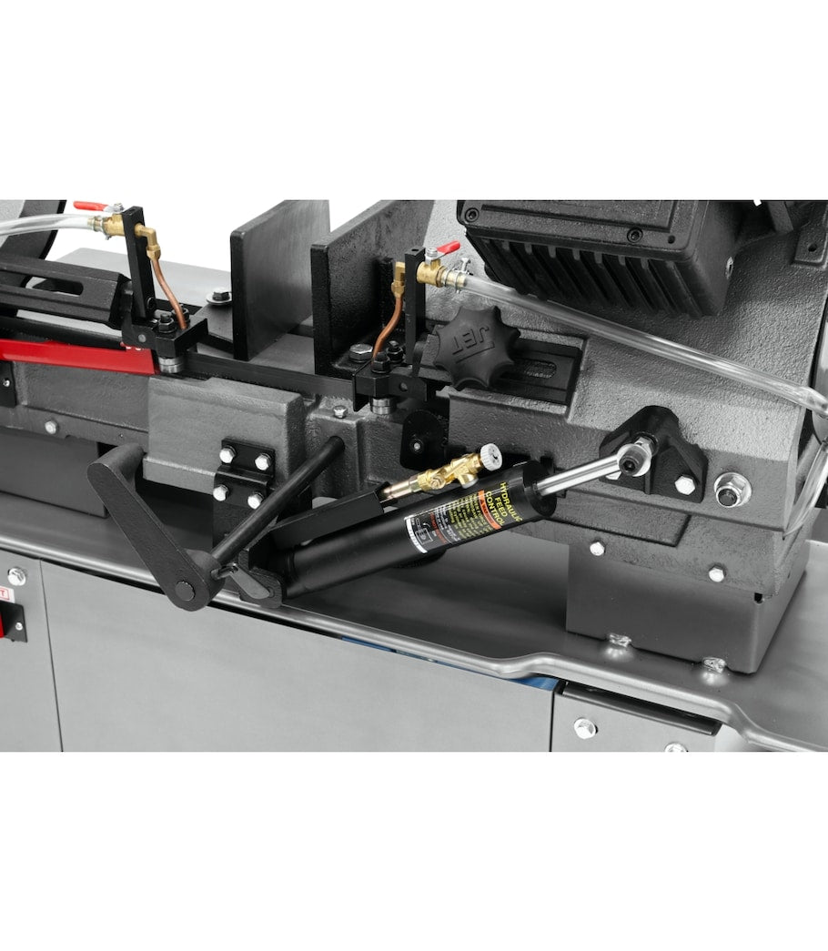JET HBS-812G, 8" x 12" Horizontal/Vertical Geared Head Bandsaw - 413460