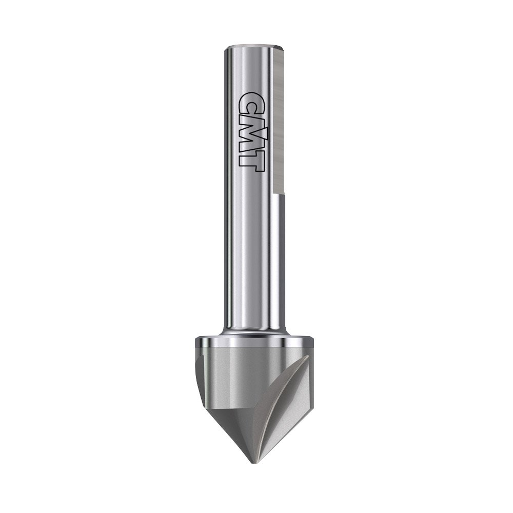 CMT 521.002.21 Solid Carbide Countersink 90° S=25/64" D=49/64"x2-3/4" RH