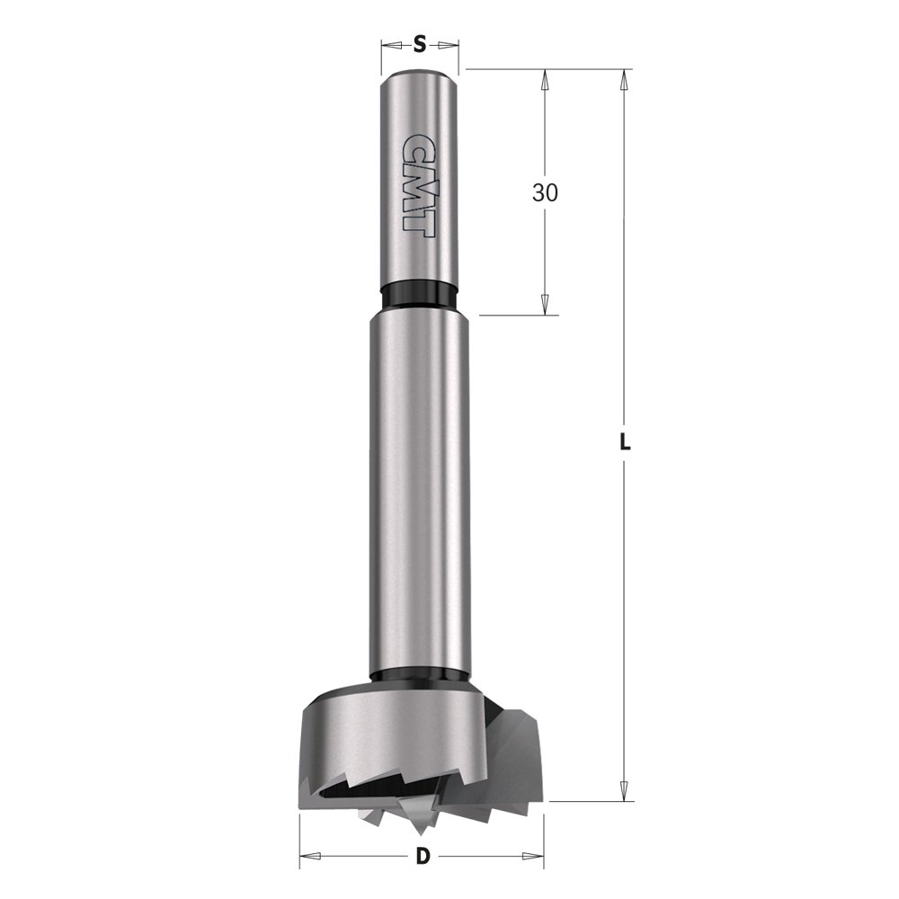 CMT 537.280.31 Forstner Bit 28mm