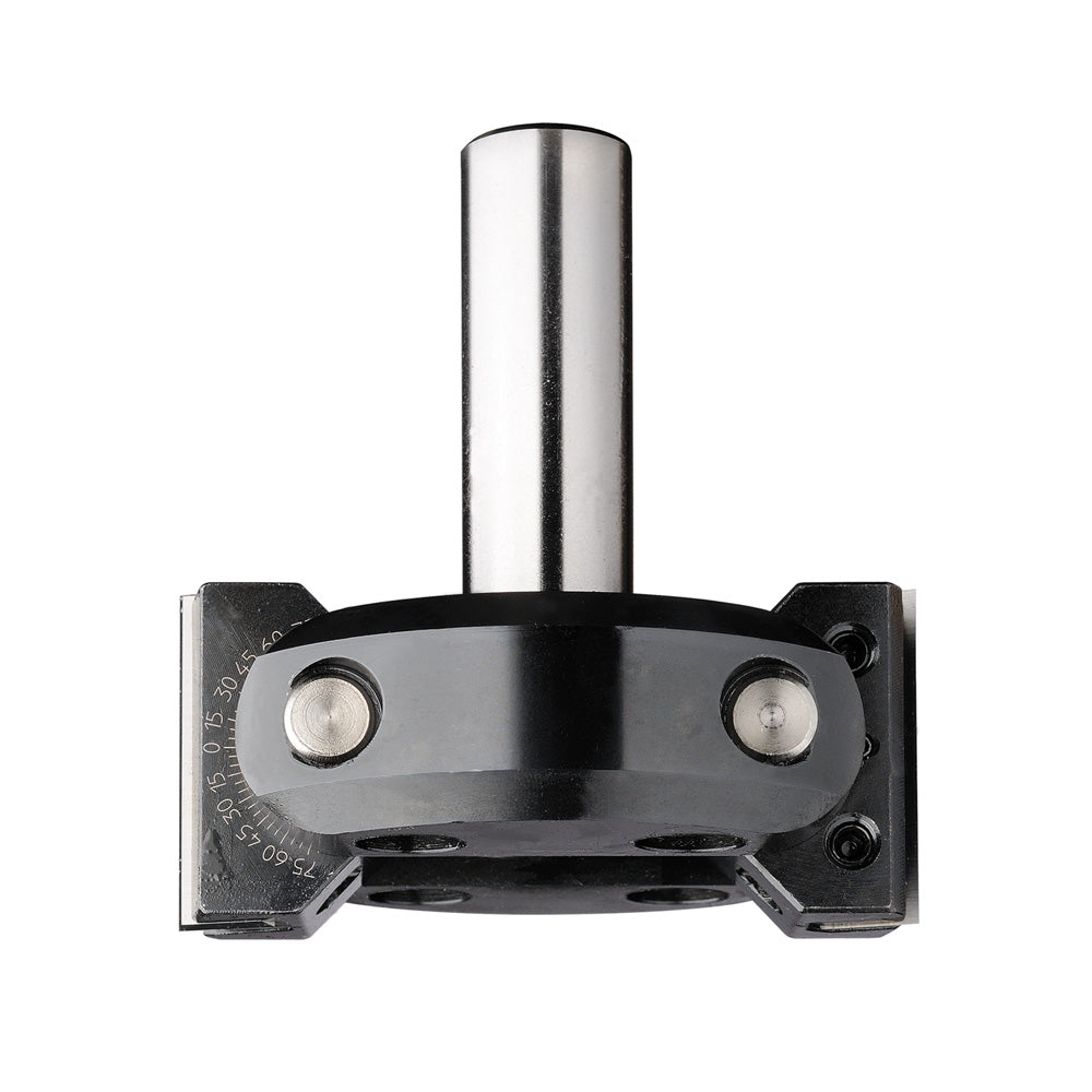 CMT 663.201.11 Adjustable Chamfering CNC Router Bit with 3-11/32-Inch Diameter with 20mm Shank