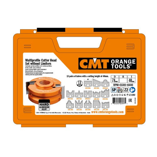 CMT 692.013.09 Cabinet & Joinery Set 3-1/8" Dia. 3/4" Bore