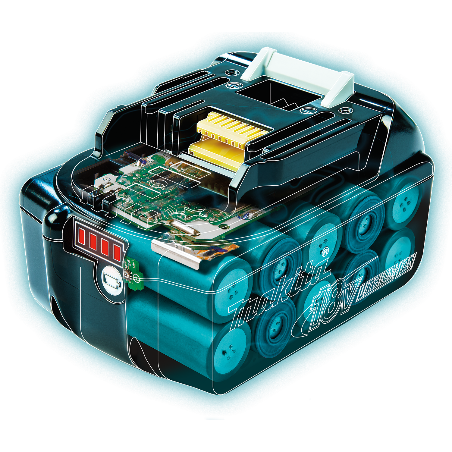 Makita BL1850B-2 18V LXT Lithium-Ion 5.0Ah Battery