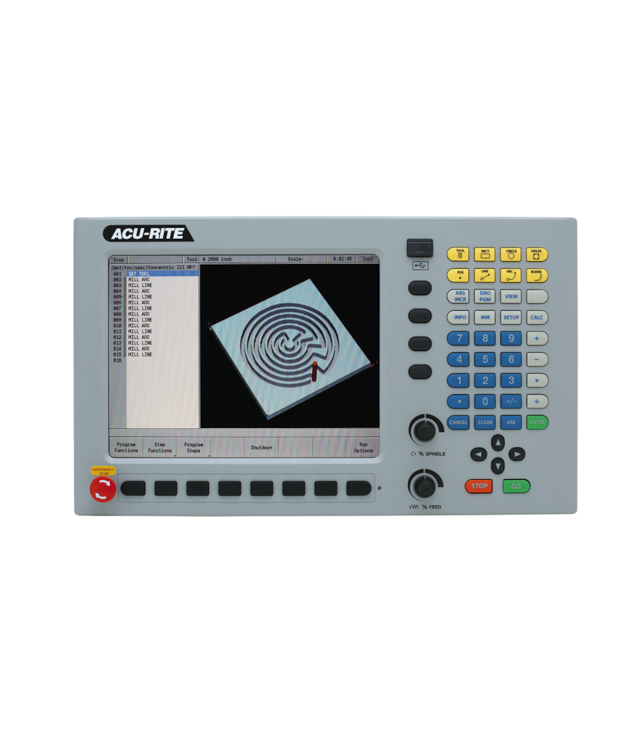JET JTM-4VS Mill With 2-Axis ACU-RITE G-2 MILLPWR CNC - 690938