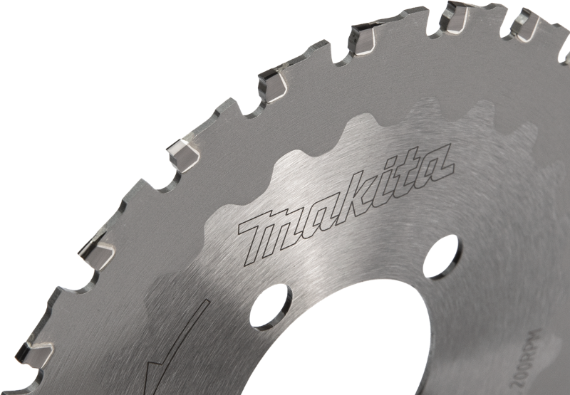Makita 4 5/16" 24T CERMET Tipped Cutter Blade, Rebar & Steel Rods Max Efficiency