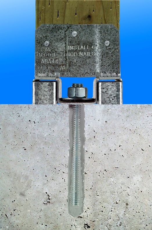 ABA44Z Installed with RFB Retrofit Bolt