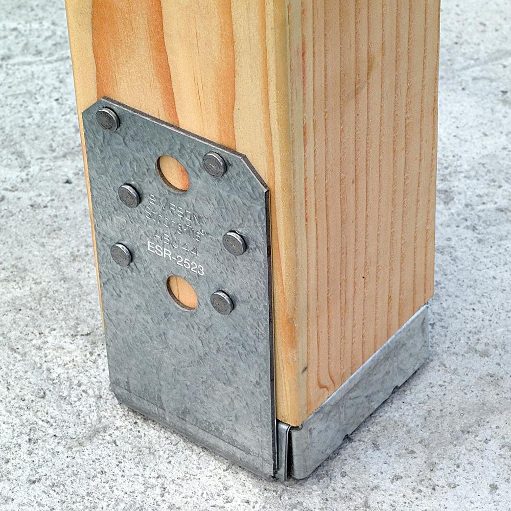 ABU Adjustable Post Base with Uplift
