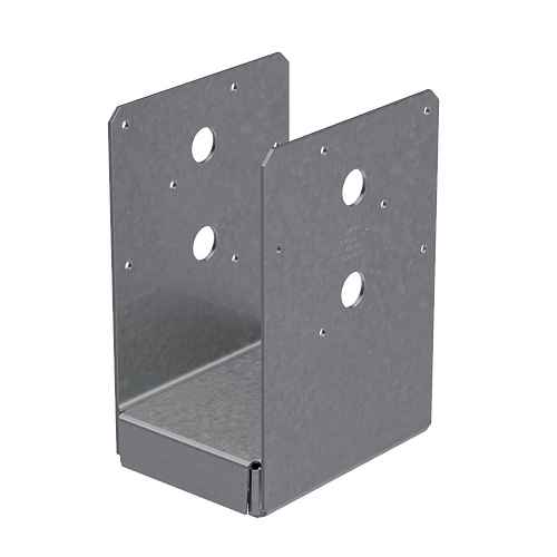 Simpson ABU46RZ Rough Cut 4x6 Adjustable Post Base - Zmax Finish