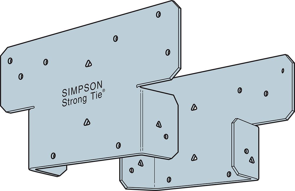 Simpson 6X Adjustable Post Cap - Stainless Steel (AC6SS)