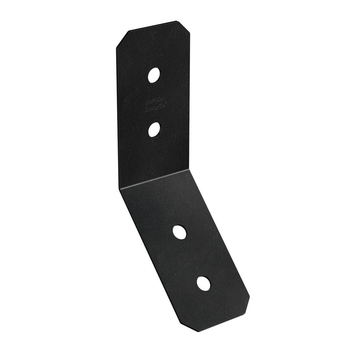 Simpson Strong-Tie APVKB45-4 Decorative Knee Brace Connector - Black Powder Coat