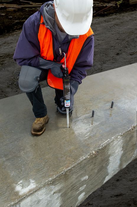 Threaded Rod Installation in Ground Using AT3G10