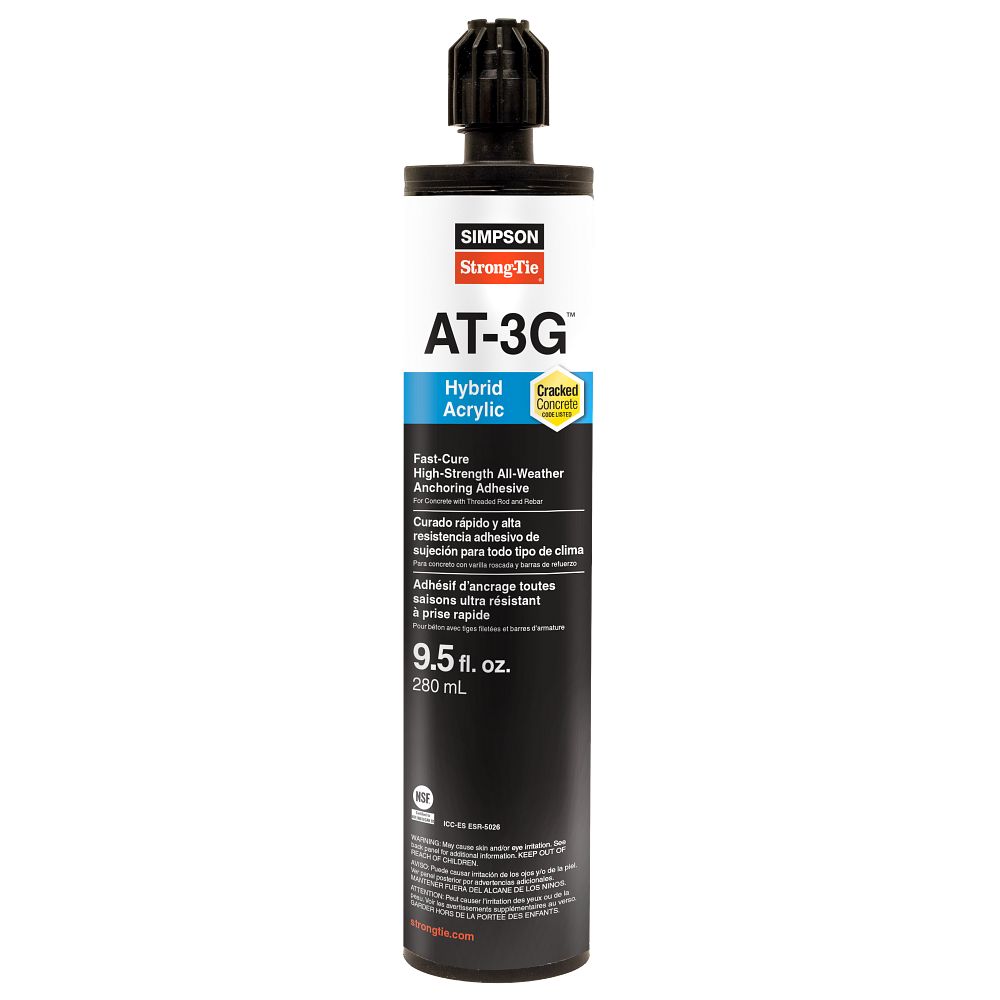 Simpson AT3G10 9.5oz High-Strength Hybrid Acrylic Adhesive