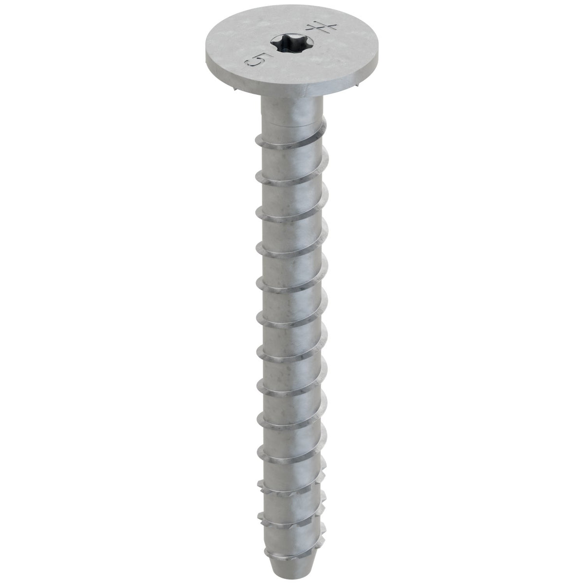 1/2" x 5" Titen HD Mech Galvanized Washer-Head Heavy-Duty Screw Anchor