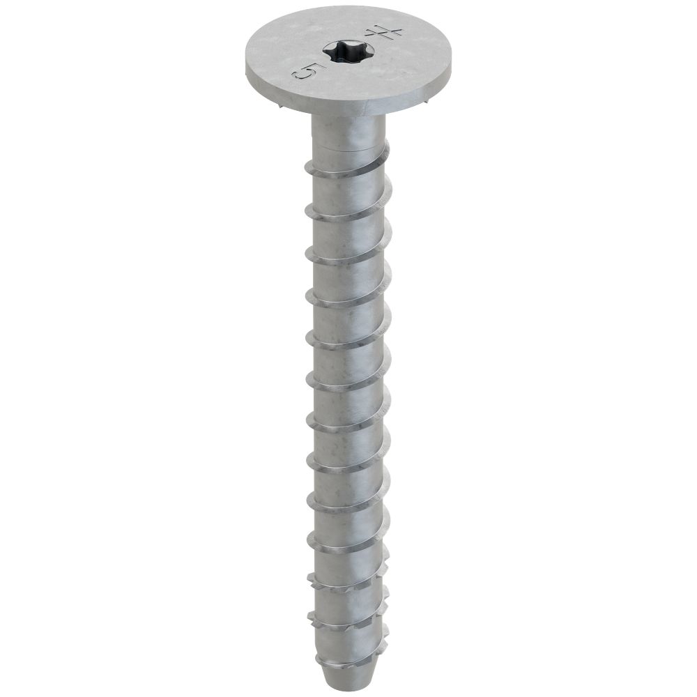 5/8" x 10" Titen HD Mech Galvanized Washer-Head Heavy-Duty Screw Anchor
