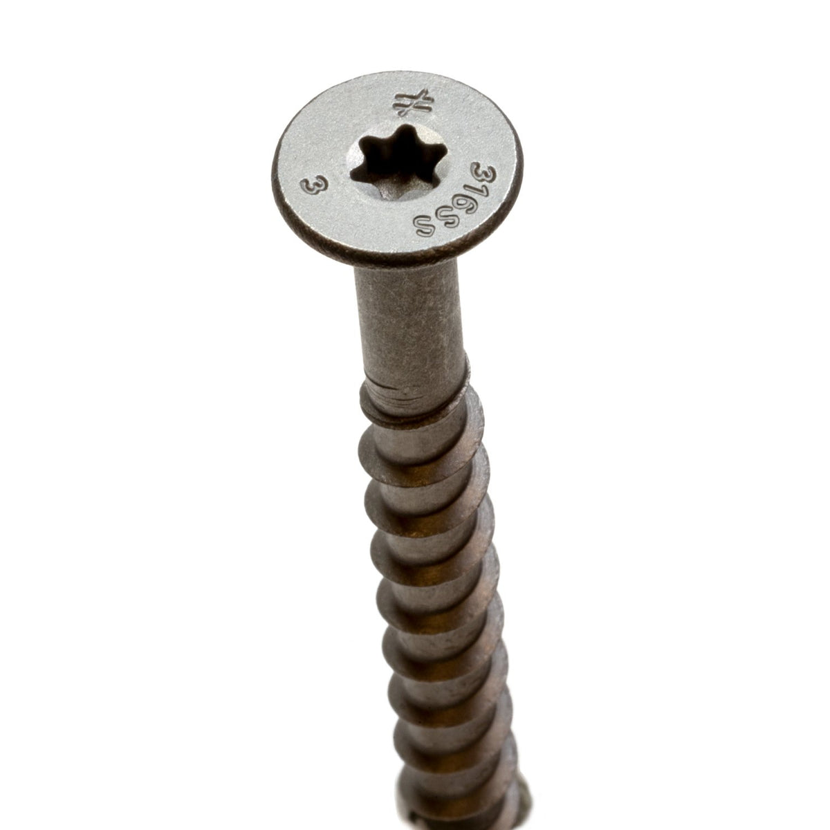 Simpson Strong-Tie THDC25238CS6SS 1/4" x 2 3/8" Titen HD Heavy-Duty Screw Anchor Countersunk Head, Stainless Steel