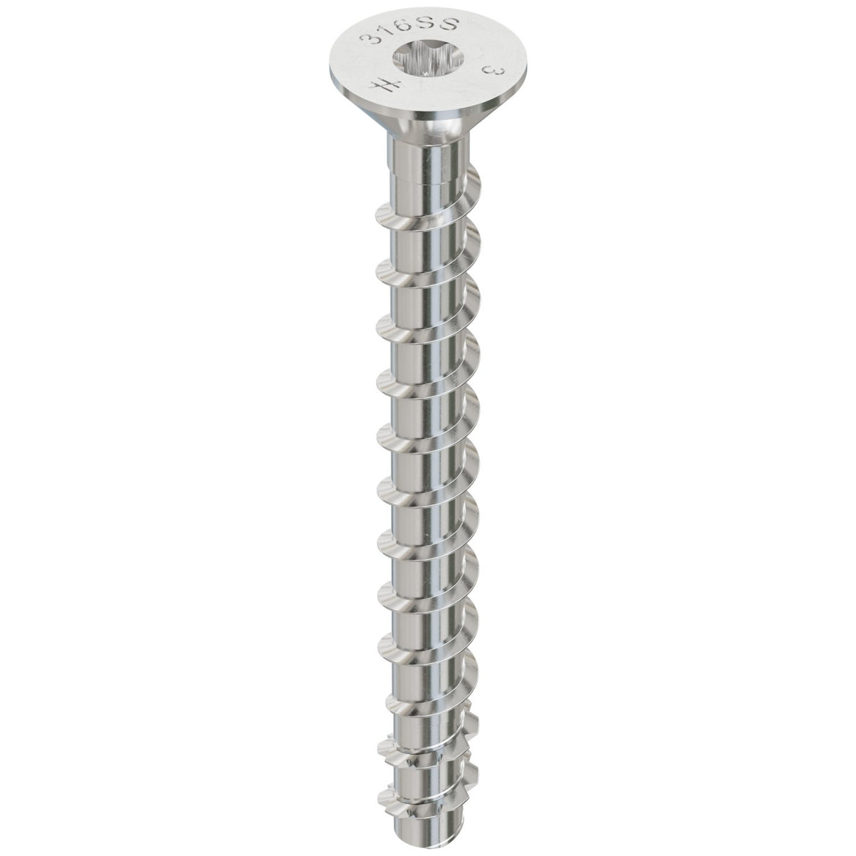 1/4" x 3" Simpson Countersunk Titen HD Anchor 316 Stainless Steel