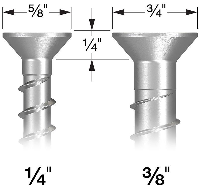 3/8" x 4" Simpson Countersunk Titen HD Anchor 316 Stainless Steel