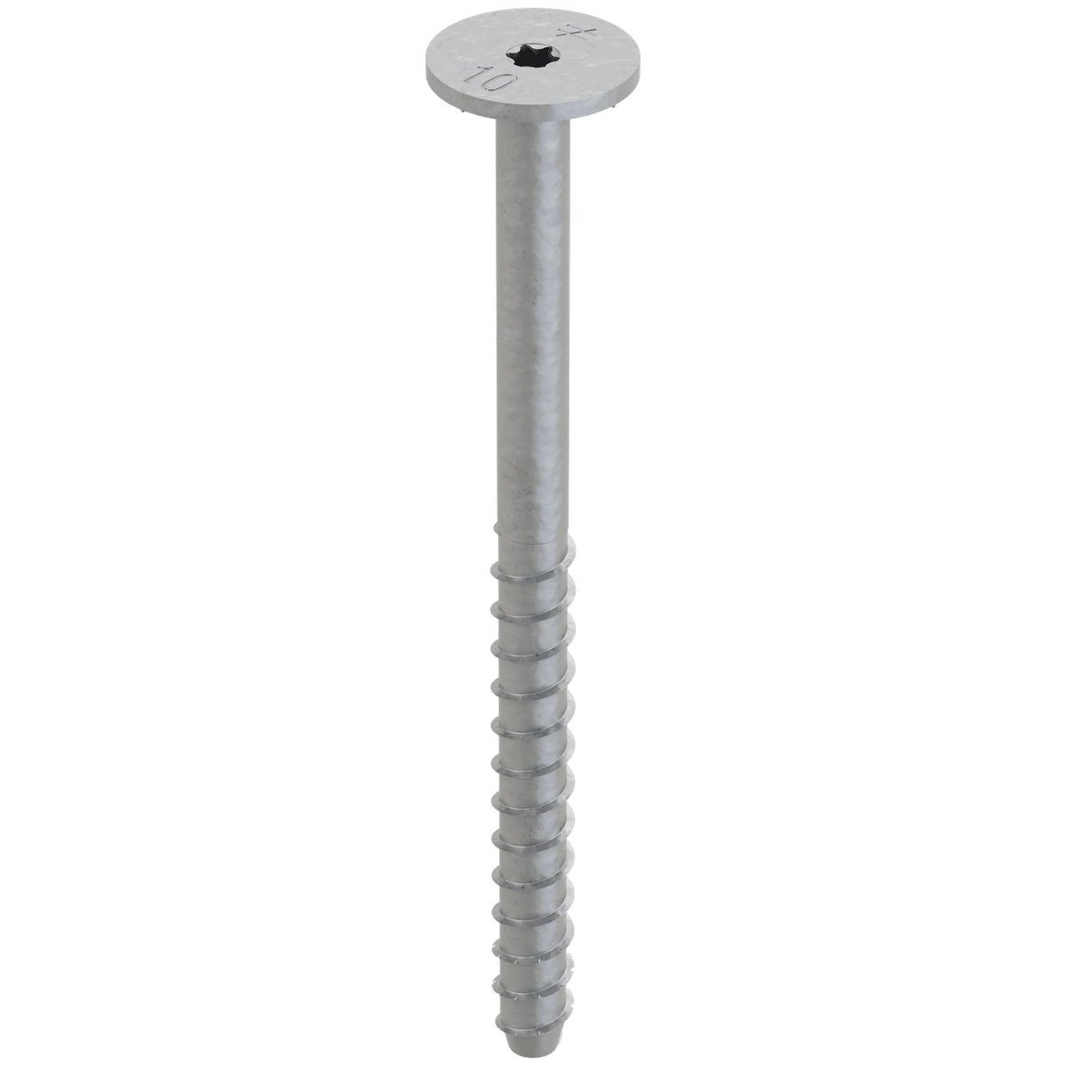 5/8" x 10" Titen HD Mech Galvanized Washer-Head Heavy-Duty Screw Anchor