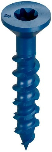 Simpson TNT18114TFC8 3/16 x 1-1/4 Flat Titen Turbo Screw Anchor