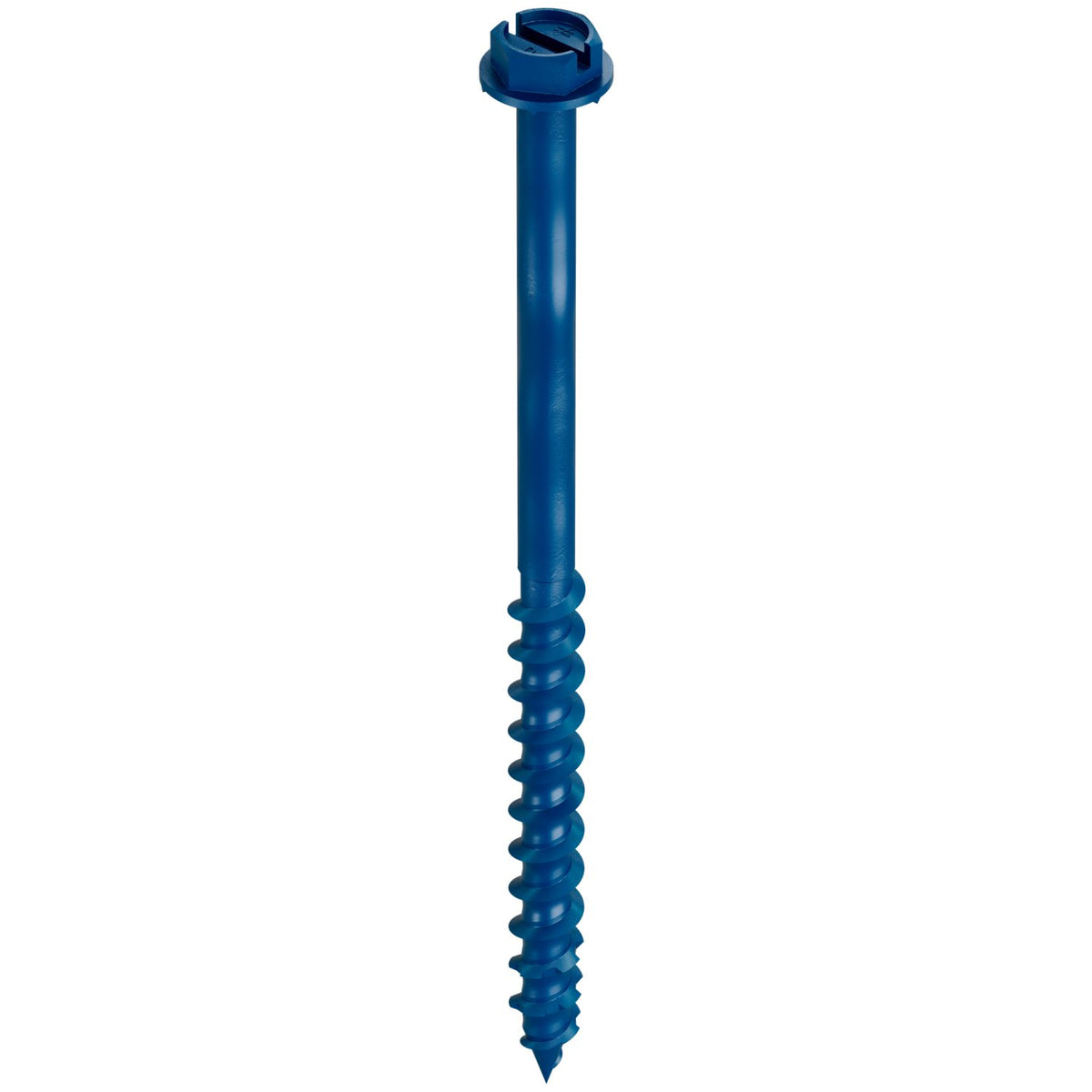 Simpson 3/16" x 3-1/4" Titen Turbo Hex-Head Screw Anchor, Blue TNT18314H