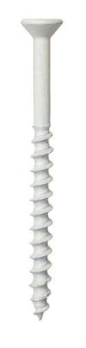 Simpson TNTW18234TFC8 3/16 x 2-3/4 Flat Titen Turbo Screw Anchor White