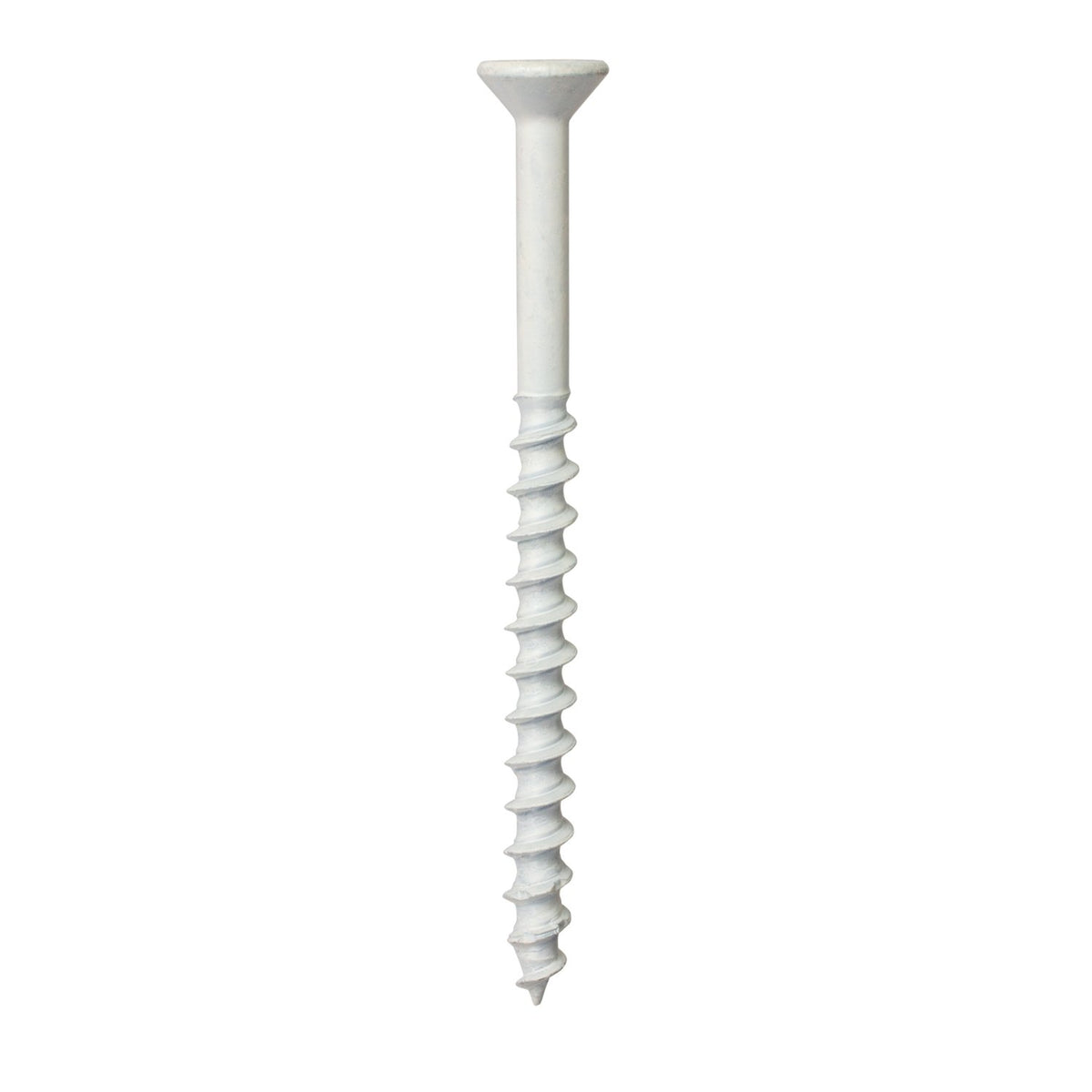 Simpson TNTW18234TFC8 3/16 x 2-3/4 Flat Titen Turbo Screw Anchor White