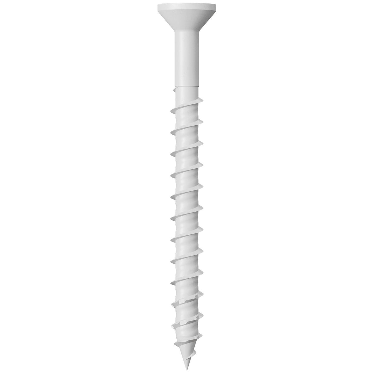 Simpson TNTW18214TFC75 3/16 x 2-1/4 Flat Titen Turbo Screw Anchor White