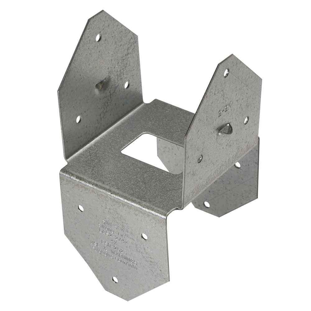 Simpson Strong-Tie BCS2-2/4Z Double 2x4 Post Cap, Zmax Finish
