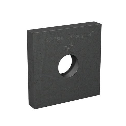 Simpson Strong-Tie BP 1-1/4HDG Bolt Dia. 3" x 3" Bearing Plate Galvanized