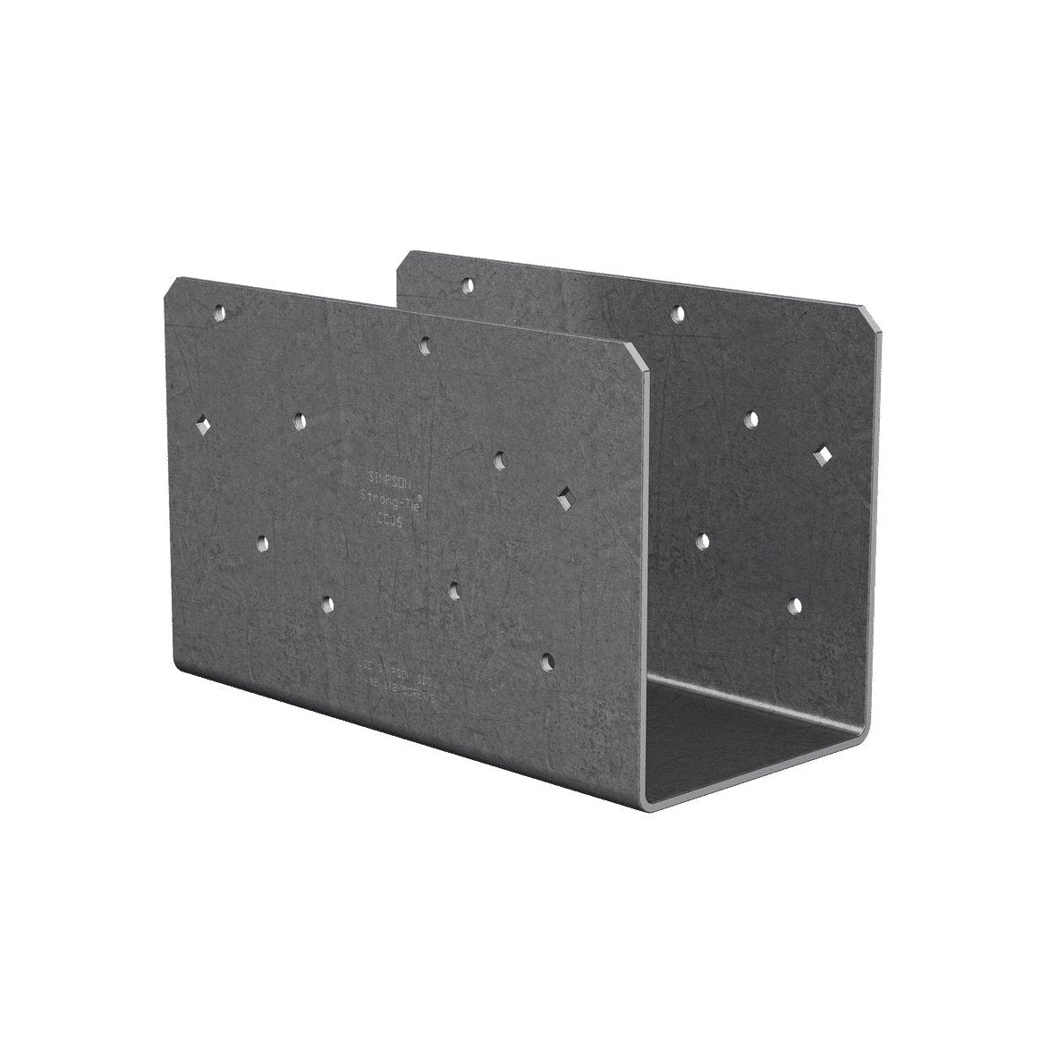 Simpson Strong-Tie CCOQ6-SDS2.5HDG 6x Beam Column Cap Only with SDS Screws, Quick-Install, HDG