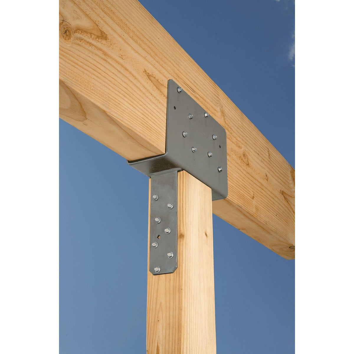 Simpson 6x8 Column Cap w/SDS Screws CCQ68SDS2.5HDG Hot Dip Galvanized
