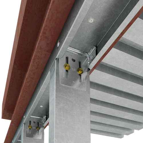 Simpson Head-of-Wall Slide-Clip Connector w/ Screws HWSC 5-3/4"