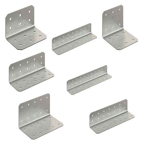 Simpson RCA229/97-R35 2 x 2 x 9 12-Gauge Galvanized Rigid Connector Angle