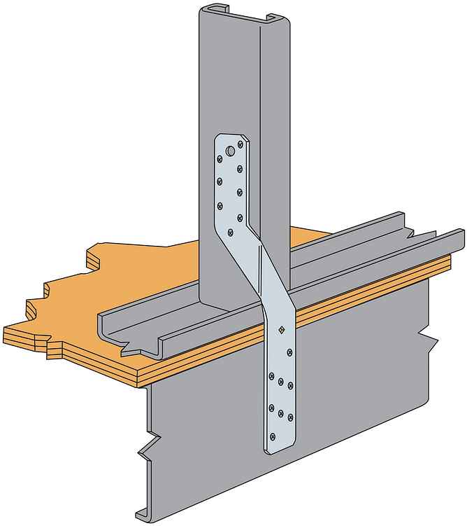 Simpson H6Z Hurricane Tie installed