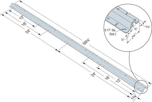 Simpson SBR/43-R680 Structural Spacer Bracers - G90 Galvanized, Pkg 680