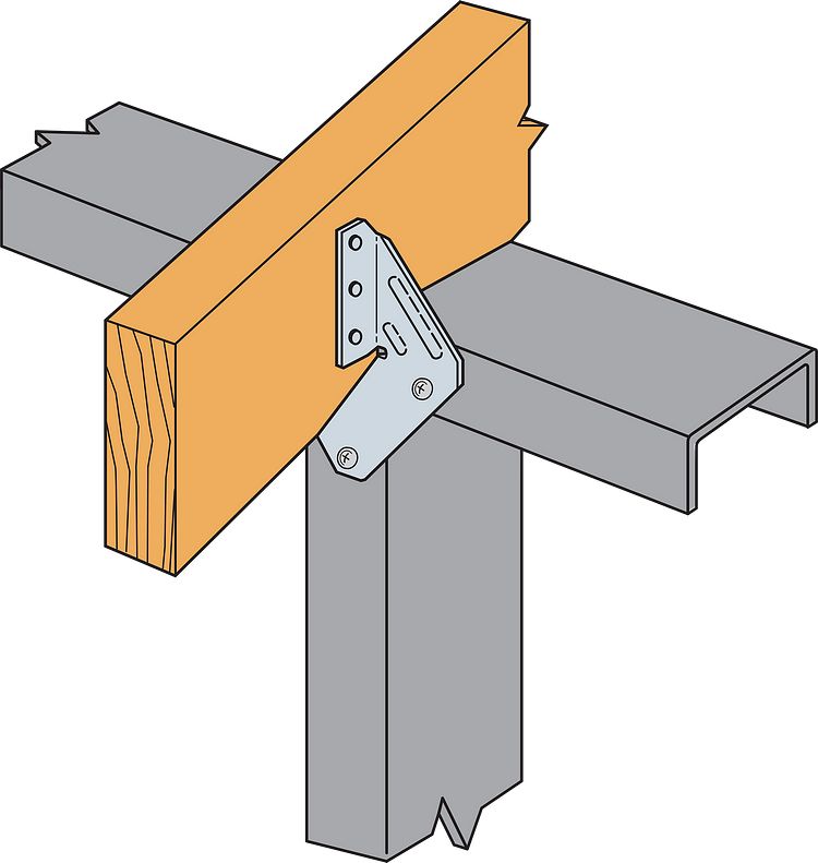Simpson H1A (H1) Hurricane Tie G90 Zinc Galvanized