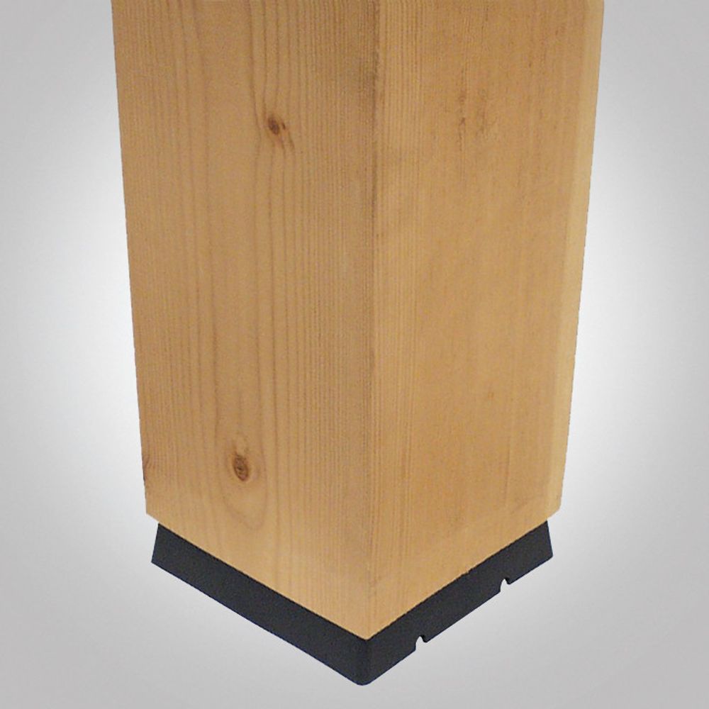 Simpson 8 x 8 Black Composite-Plastic Standoff Post Base CPS7